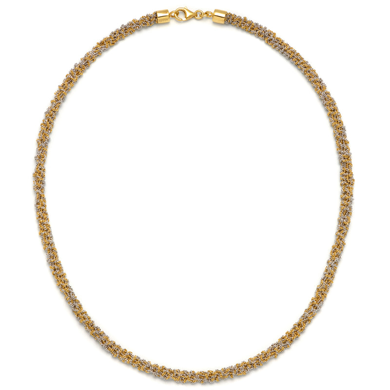 Capri Gold & Silver Chain Necklace